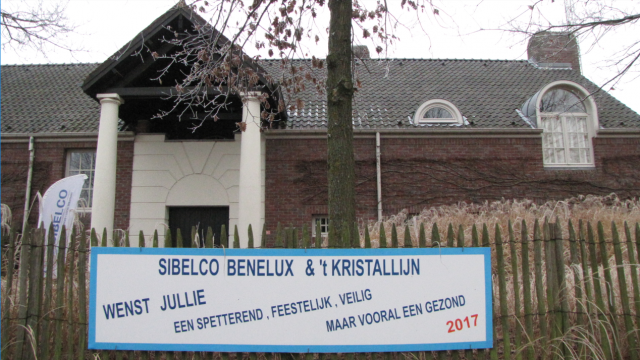 2017 Sibelco Benelux en het 't Kristallijn wenst 