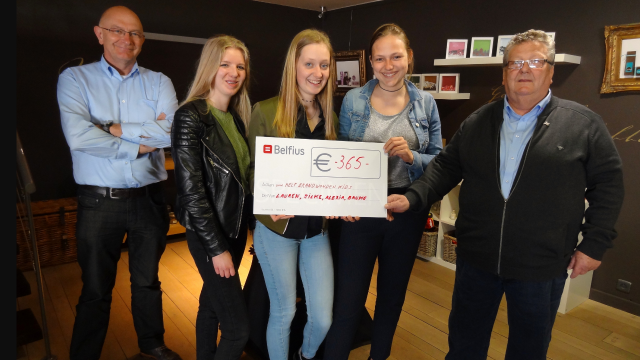 5STW2 steunt Help Brandwonden kids