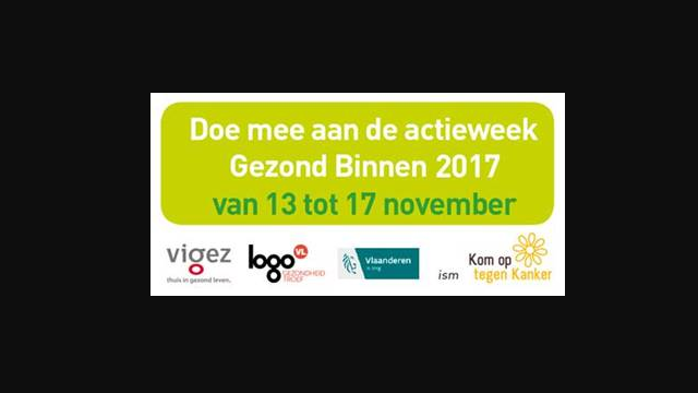 actieweek Gezond Binnen