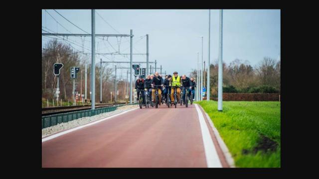 Fietsostrade F105 Herentals-Balen in Geel klaar