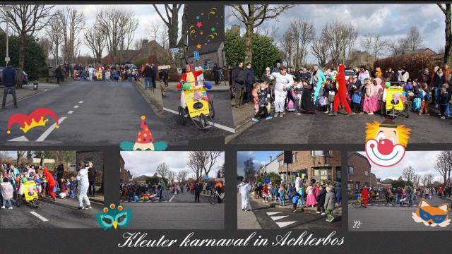 Kleutercarnaval in Achterbos