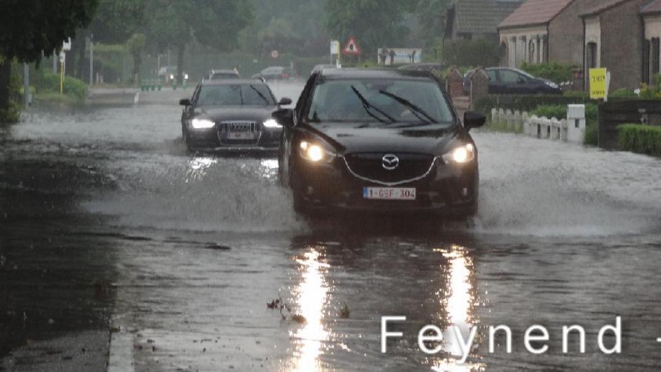 Millegem getroffen door onweer 05